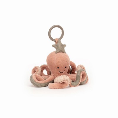 Jellycat Odell Octopus Activity Toy New Zealand | SKZGR7315